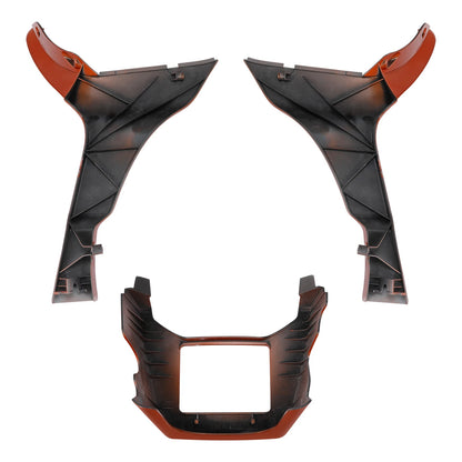 Side Fairing Spoilers Cover Fit For Harley Road Glide FLTR 17-Up Scorched Orange