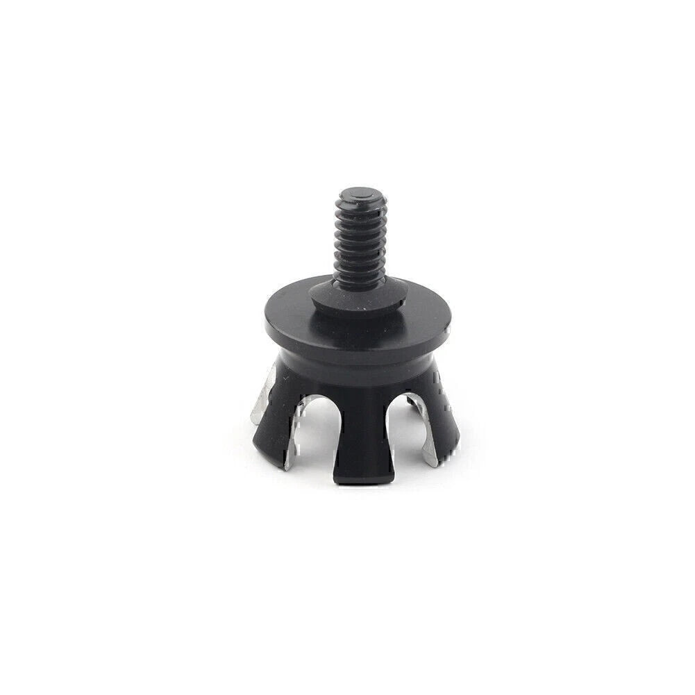 1 Pcs Aluminum Imperial Crown Style Rear Seat Bolt Tab Screw Mount for Harley UK