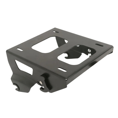 Black King Trunk Pad Solo Mount Rack Fit For Harley Electra Road Glide 14-26 22