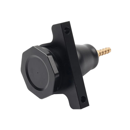 Black Upgraded Billet Hydraulic Clutch Reservoir w/O-Ring Application Universal