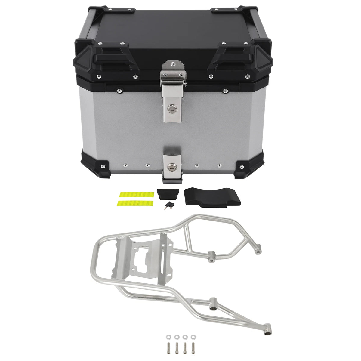 Tail Box Top Luggage Pack Trunk  & Mounting Rack Fit For BMW R1300GS 23-26