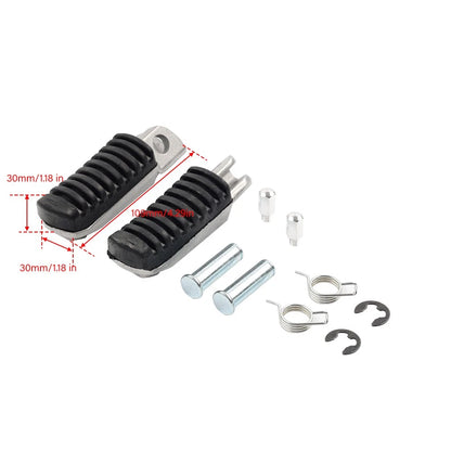 Front Foot Pegs Footrest Adapter For Kawasaki ER6N Ninja 650R 1000 Z1000SX