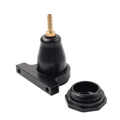 Black Upgraded Billet Hydraulic Clutch Reservoir w/O-Ring Application Universal