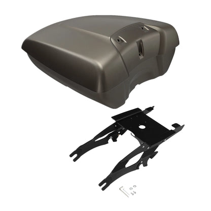 Low Profile Trunk & Mount Rack Fit For Indian Roadmaster 15-25 Bronze Smoke