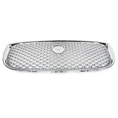 1 Pcs  Front Upper Mesh Grille Radiator Grill for Jaguar XJ 2016-2020 Chrome