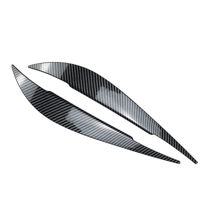 Front Headlight Eyebrow Trim For BMW 4 Series F32 F33 F36 2012-2020 Carbon Fiber