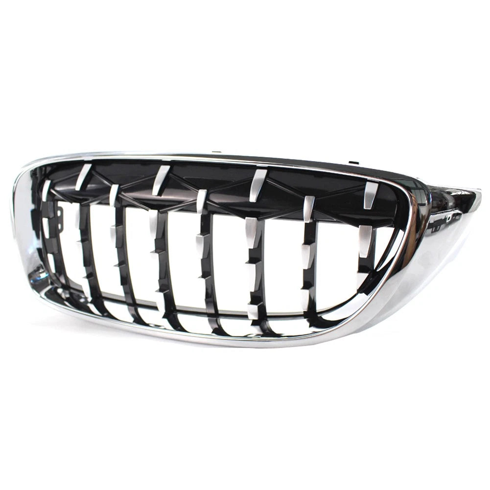 2pcs Front Metero Grilles For BMW 4-Series F32 F33 F36 sedan / wagon