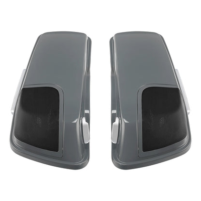 4" Stretched Saddlebags & 5" x 7" Speakers Fit For Harley Road Glide King 14-Up