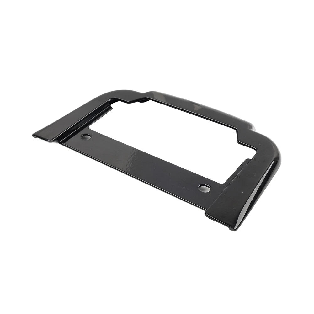 Black Rear License Plate Frame Mount For Harley Tri Glide Ultra Classic 2011-up