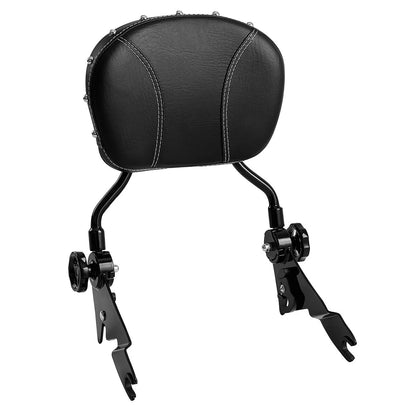 Detachable Backrest Sissy Bar Fit For Harley Davidson Touring 2009-2025 25 Black
