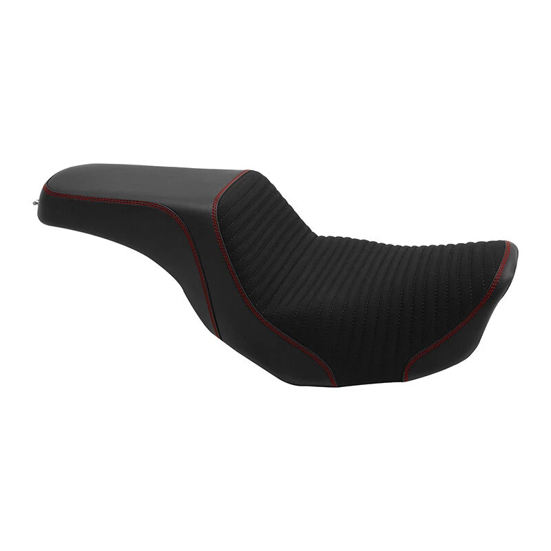 Driver & Passenger Seat Fit For Harley Dyna Super Glide Street Bob 2006-2017 16
