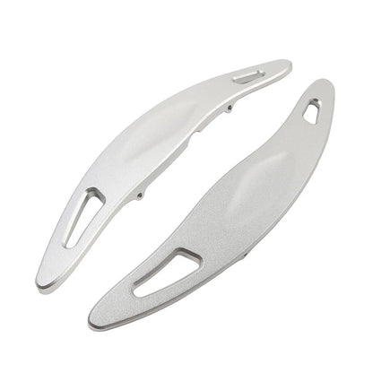 Steering Wheel Paddle Shifter Extension For Porsche Macan Panamera 911 Silver