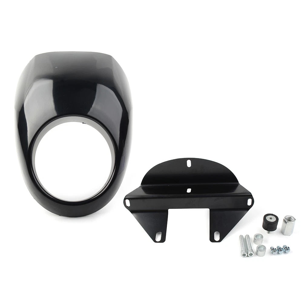 Front Headlight Cowl Fairing Light Cover For Harley Sportster Dyna XL883 1973-UP