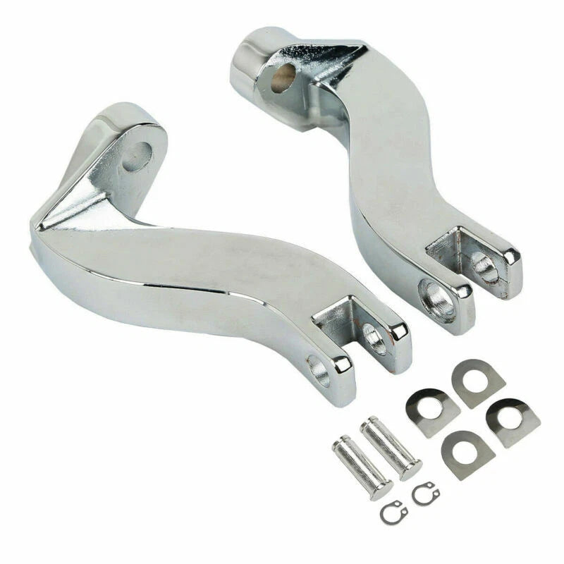 Foot Pegs Footrest Mount Bracket Fit For Harley Touring Electra Road Glide 93-24