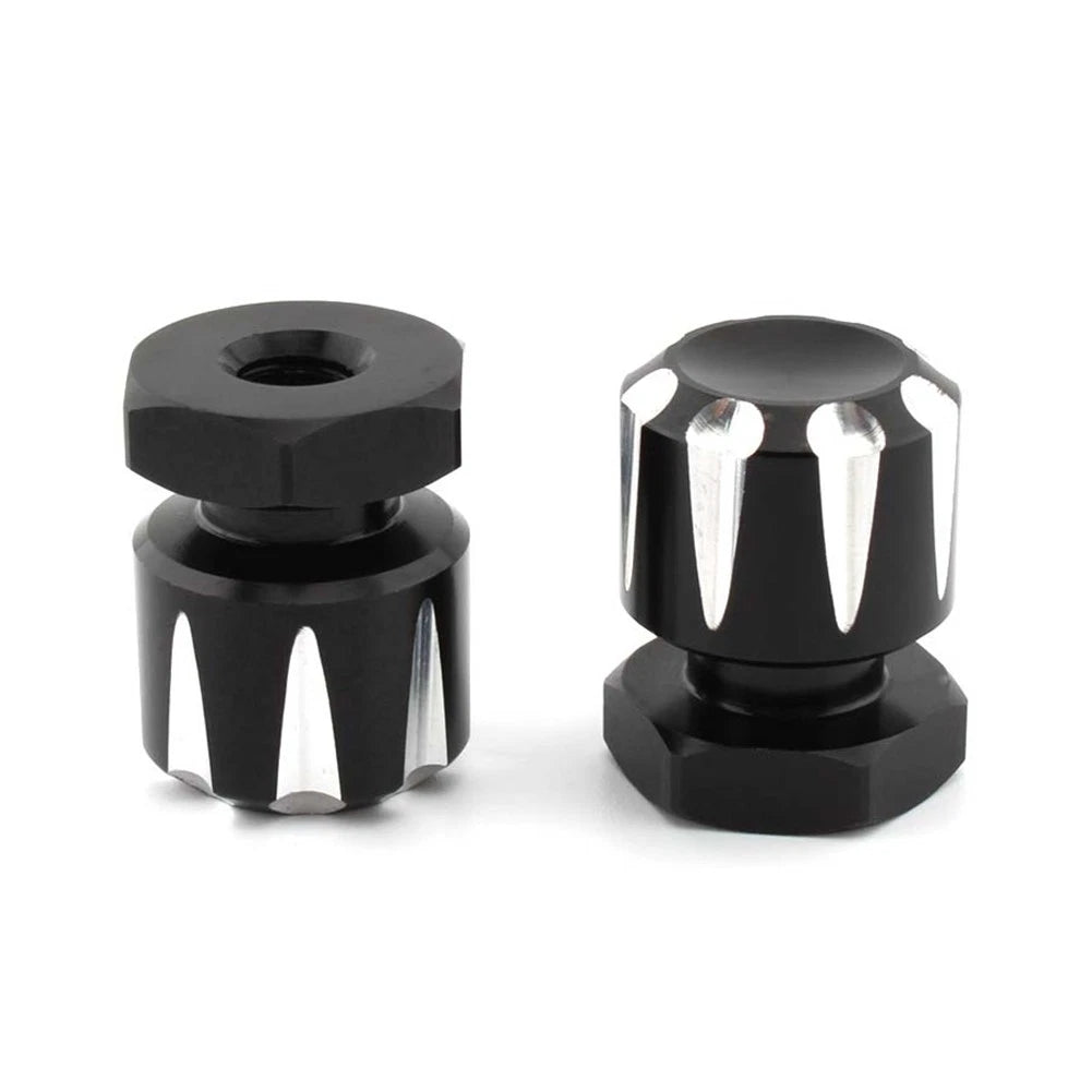 2Pcs Solo Mounting Nuts Bolts For Harley Road King Road Glide Softai Fat Boy US
