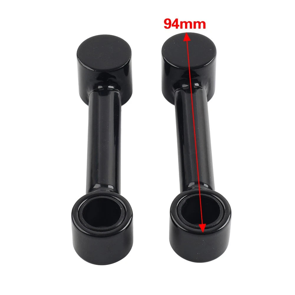 Front Mudguard Mount Bracket Kit For Harley Softail Springer FXSTS 1993-2006 Blk