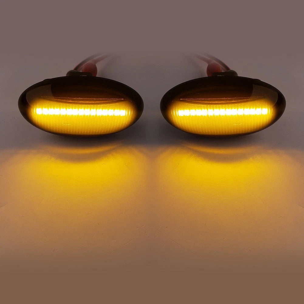 LED Dynamic Signal Side Marker Light For Peugeot 307 206 607 407 107 For Citroen