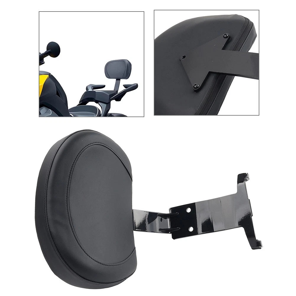 Passenger Backrest Pad w/ Mount Set For Can-Am Ryker 600 900 Rally Sport 19-2023