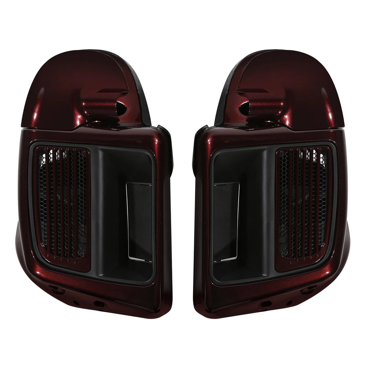 Lower Vented Fairing Water-cooled For Harley Street Glide 2014-24 Twisted Cherry