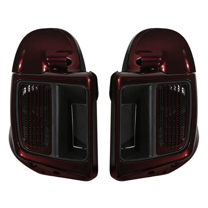 Lower Vented Fairing Water-cooled For Harley Street Glide 2014-24 Twisted Cherry