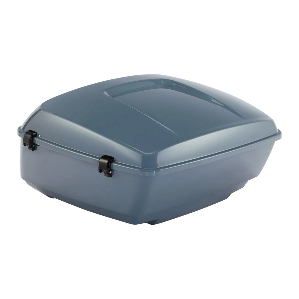 King Trunk Fit For HarleyTouring Street Glide 2014-2025 Sharkskin Blue Firestorm