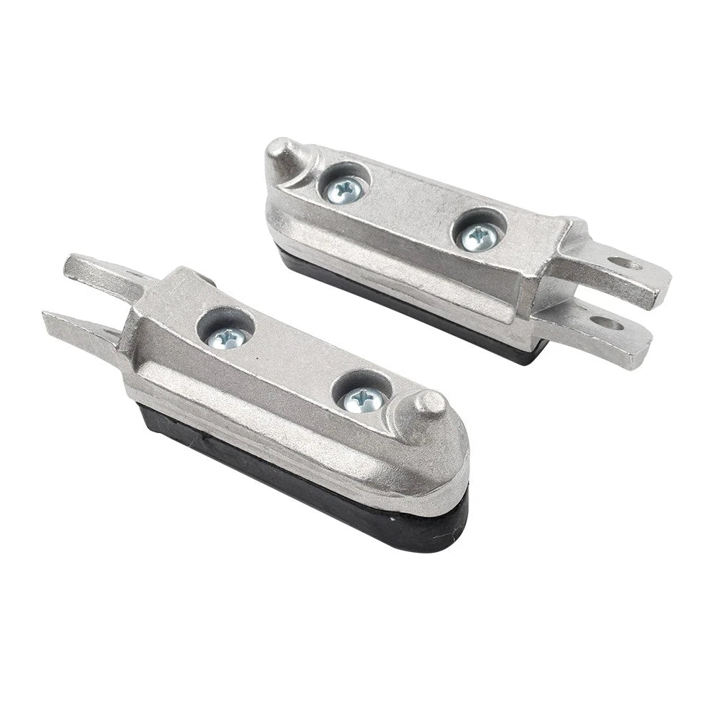 Front Foot Pegs Footrest Adapters For Honda CB400F CB600F Hornet CB500 CB750