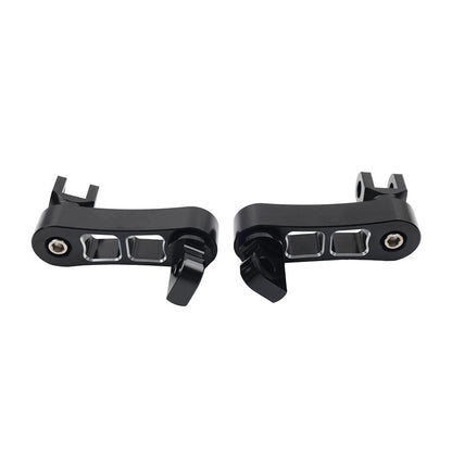 Foot Peg Mount Extensions For Harley Sportster XL883 XL1200 Softail Dyna Touring
