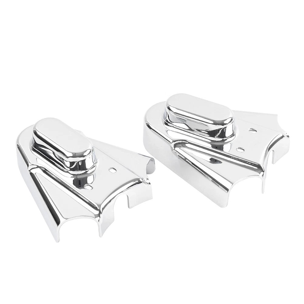 Chrome Rear Phantom Swingarm Axle Covers Kit For Harley Softail Bad Boy Heritage
