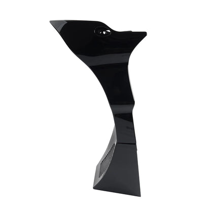 Side Fairing Spoiler Panels Cover Black For Harley Low Rider ST FXLRST 2022-2024