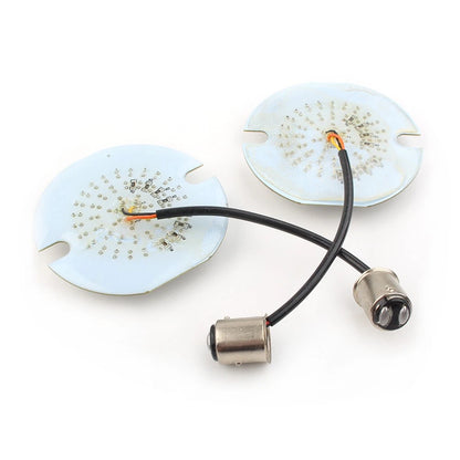 1157 LED Turn Signal Light Indicator Inserts fit Harley Electra/Road Glide
