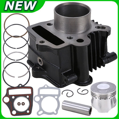 70cc Cylinder Piston Gaskets Top End Rebuild Kit For Honda CT70 Trail 1969-1994