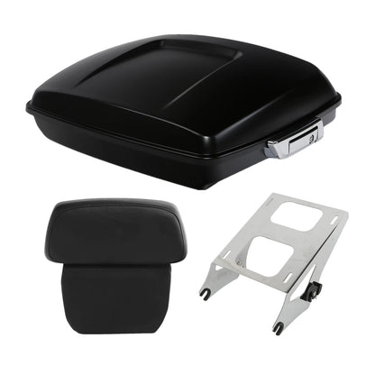Razor Trunk Backrest Mount Rack Fit For Harley Touring 2014-2025 18 Black Denim