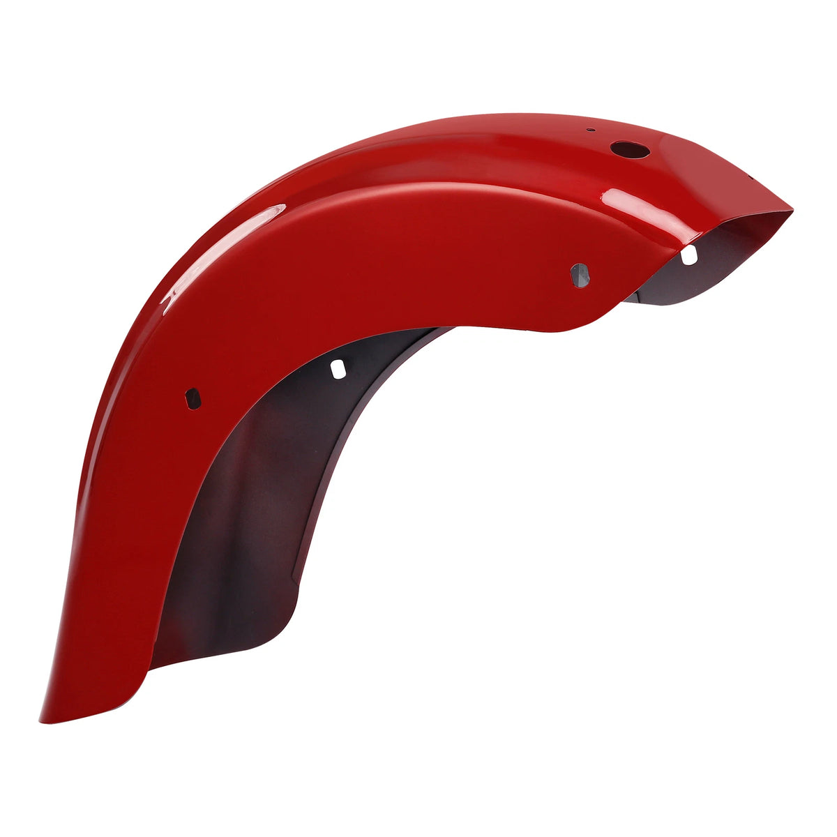 Rear Fender For Harley Street Road Glide 09-24 10 11 Wicked Red/Barracuda Silver