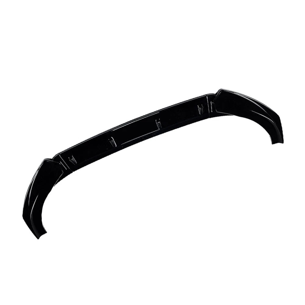 Glossy Black Front Bumper Spoiler Lip For Audi A3 S3 8V Pre-Facelift 2013-2016