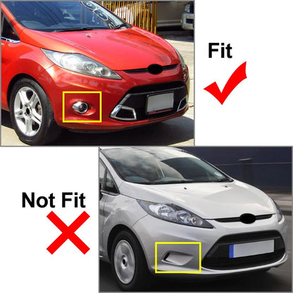 Pair Fog Light Daytime Running Driving Light For Ford C-MAX Fiesta Focus Transit