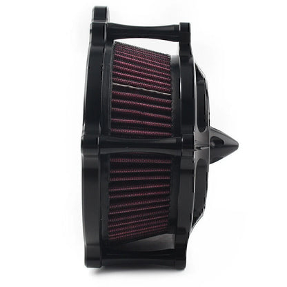 Turbine Air Cleaner Spike Intake Filter For Harley Softail 1993-15 Touring Dyna