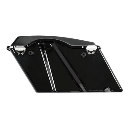 Hard Saddle Bags Bag W/ Chrome Conversion Brackets For HARLEY Heritage Softail