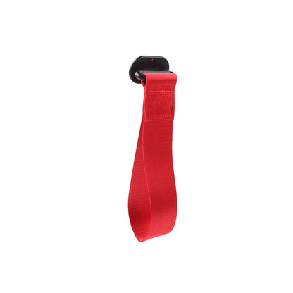 Car Tow Towing Strap Belt Rope Rally Hook Universal Rear/Front Bumper Red