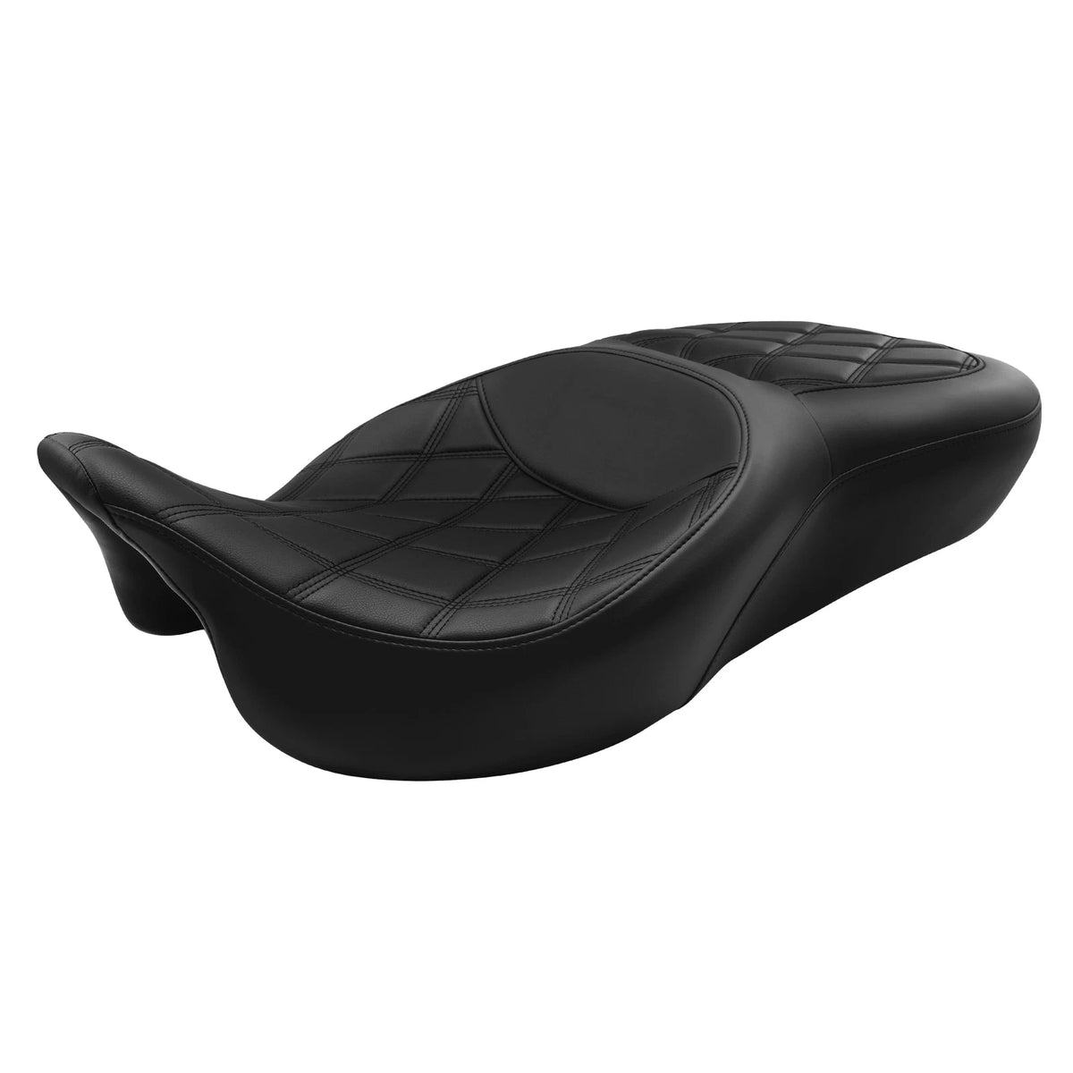 Black Driver Passenger Seat Fit For Harley Touring Road Glide King 2009-2023 10