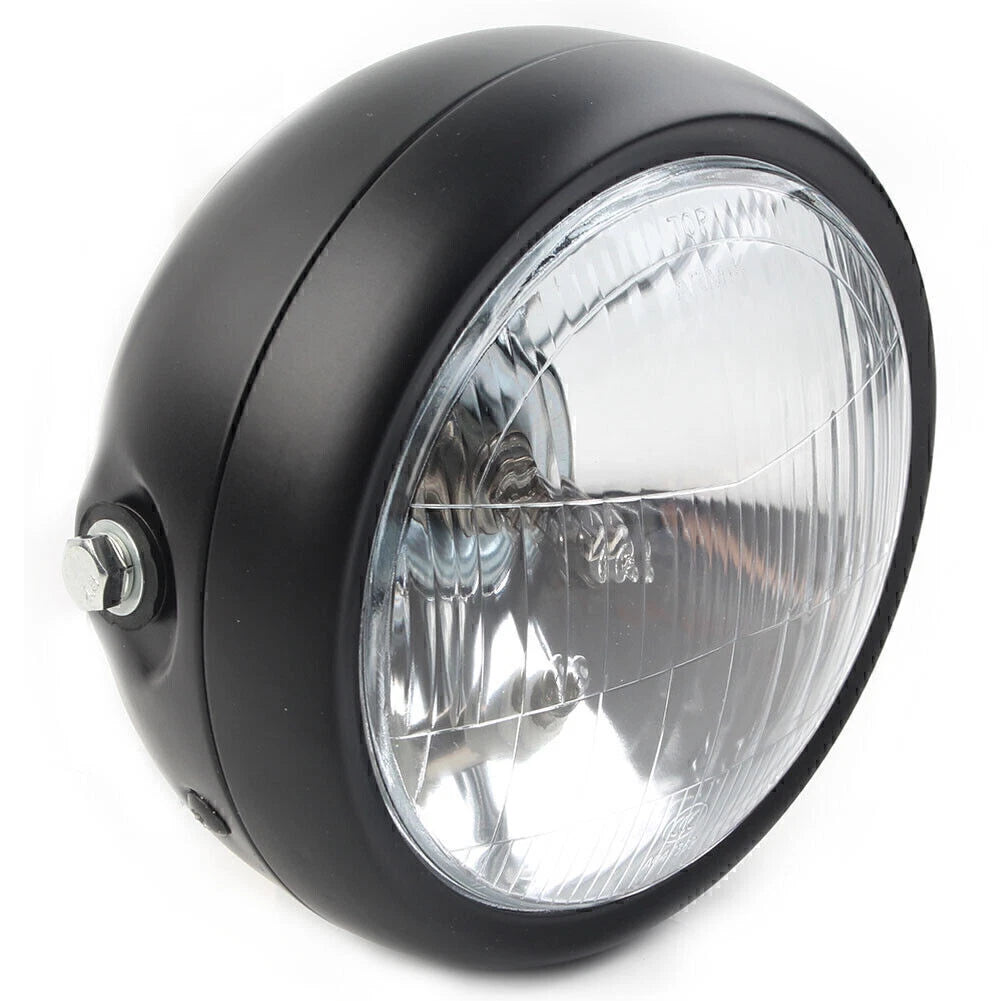 5.75" Retro Headlight Light Lamp Fit For Harley Dyna FXDL Softai Sportster White