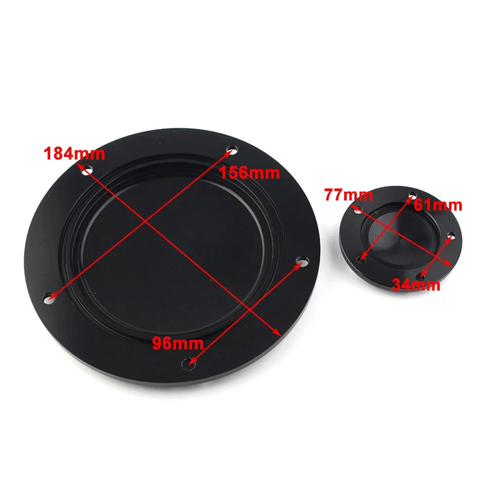 5-Hole Smooth Domed Derby Timing Timer Cover for Harley Road Glide Custom FLTRX