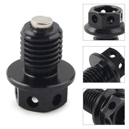 M12xP1.5 Oil Drain Plug Bolt Screw For Honda CRF XR Z 50 CR 80 125 250 Black