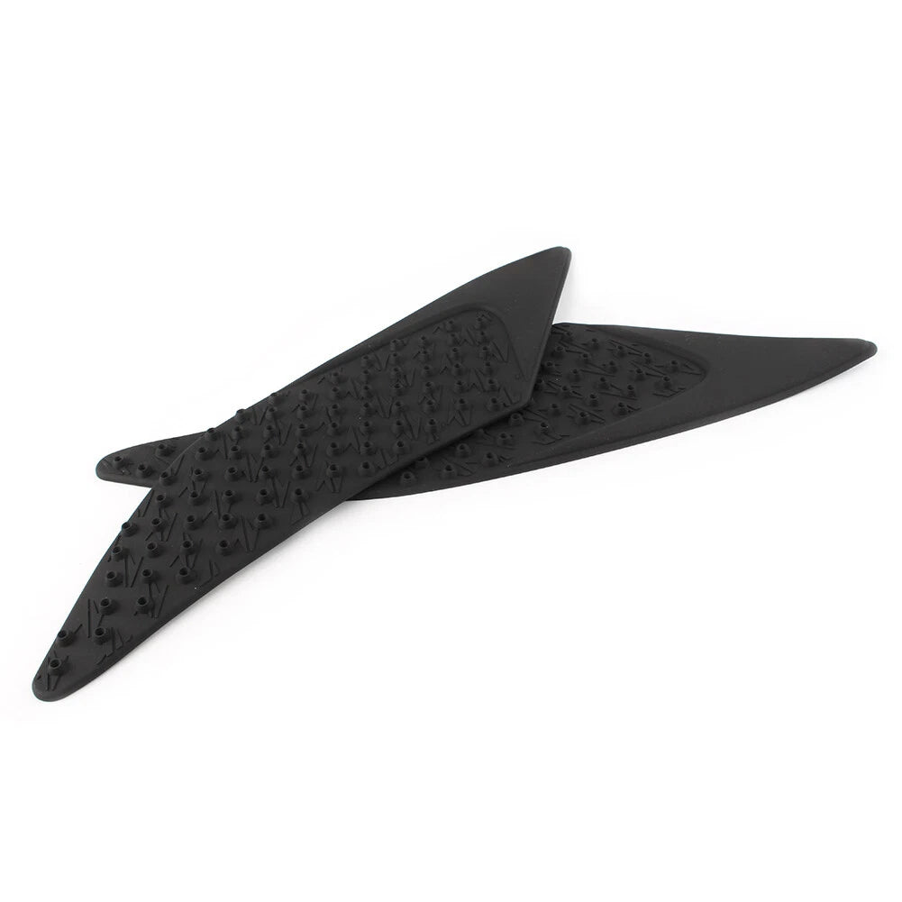 Pair Gas Tank Pad Traction Side Knee Fuel Grip Decal Fit YAMAHA YZF R6 2017-2018