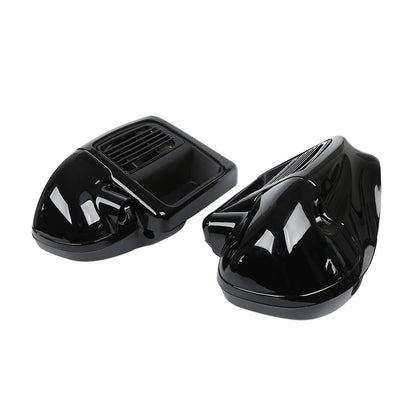 Black Lower Vented Fairing &Water-Cooled Fit For Harley Touring Road Glide 14-24