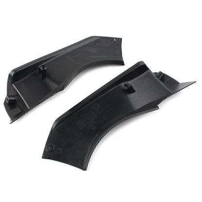 2pcs Motor Air Tube Cover Fairing Fit Kawasaki Ninja ZX 6R ZX6R 2003-2004 Black