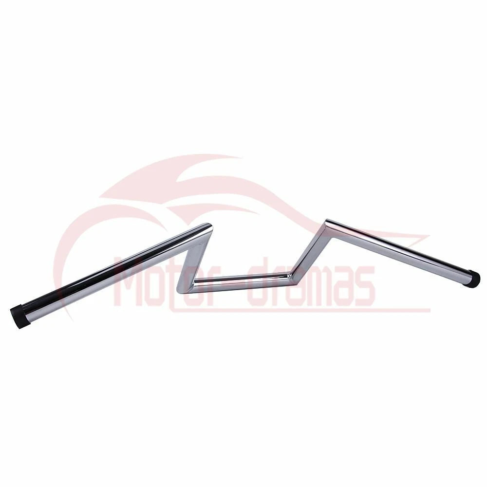 Motorcycle Drag Z-Bars 1"inch Handlebar for Harley Bobber Softail Dyna Sportster