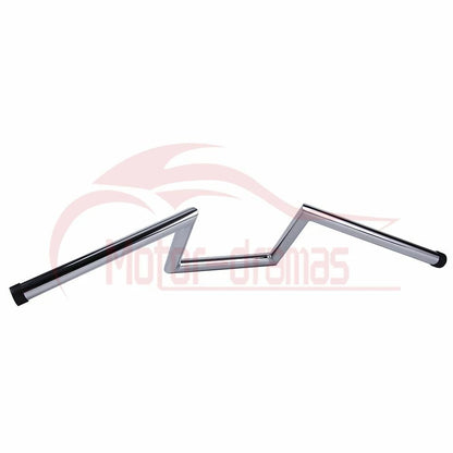 Motorcycle Drag Z-Bars 1"inch Handlebar for Harley Bobber Softail Dyna Sportster