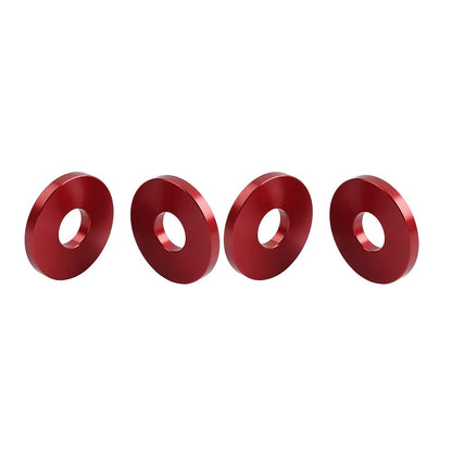 4X Engine Saddlebag Crash Bar Decorative Spacer For Harley Road Glide Red