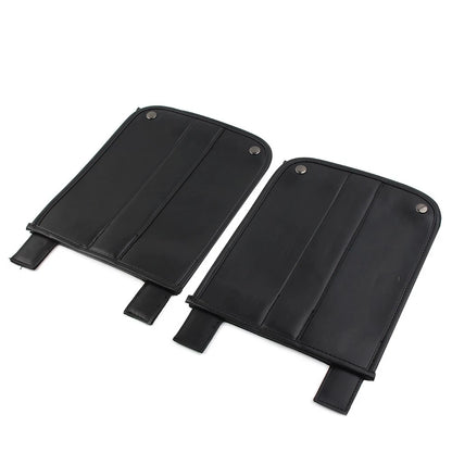 Motorcycle PU Leather Universal Trike Rear Fender Bra For Harley Roadsmith Black