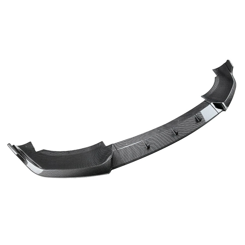 Carbon Fiber Look Front Bumper Splitter Lip For BMW X6 G06 M Sport 2019-2023